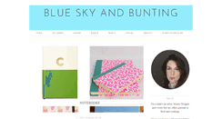 Desktop Screenshot of blueskyandbunting.com